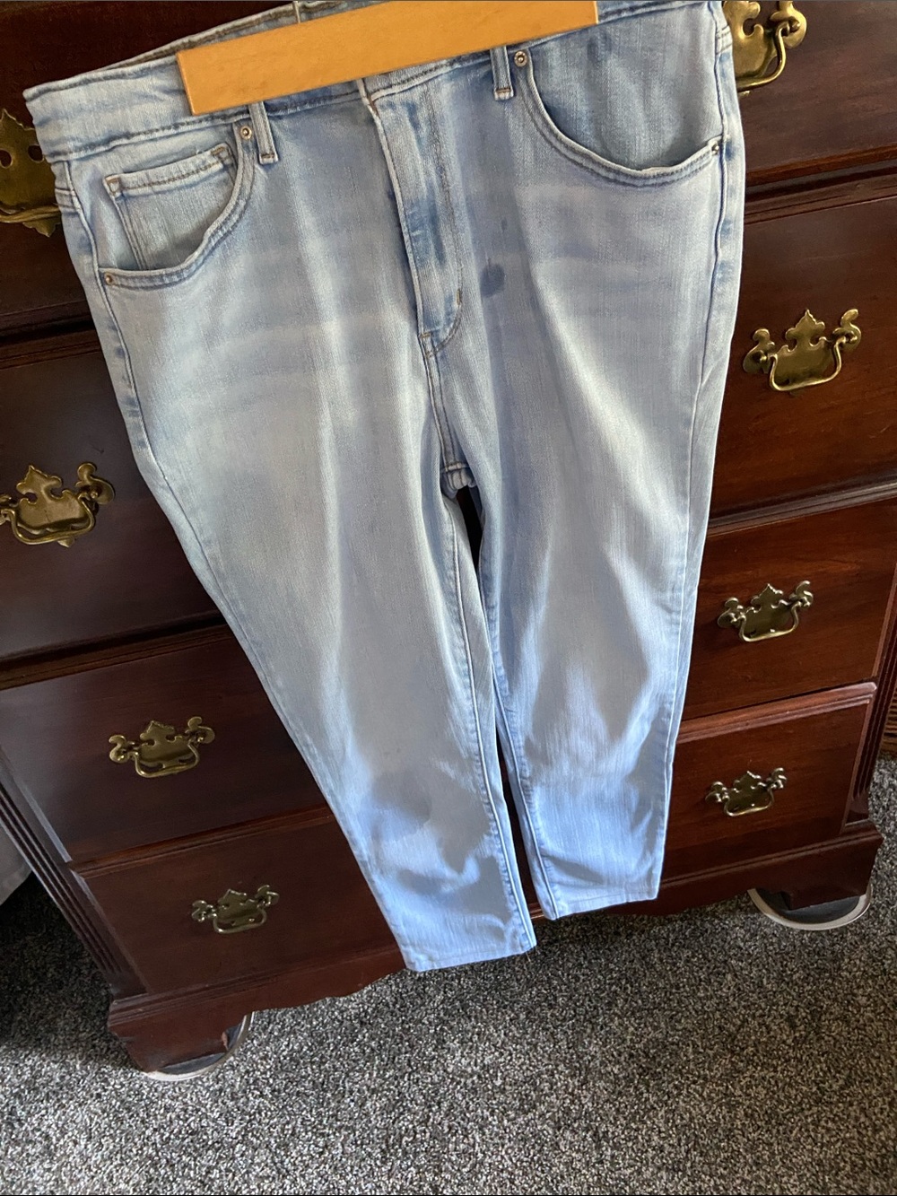 Levi Strauss & Company 5/ pocket mt blue skinny jean size 31
